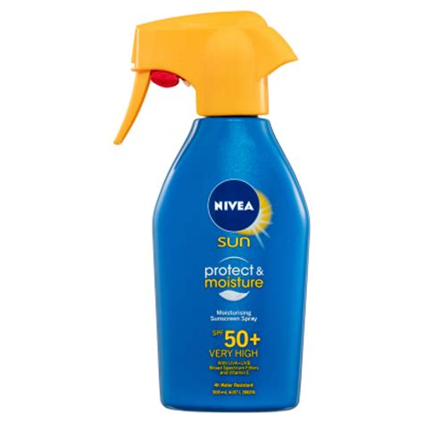 nivea sunscreen.